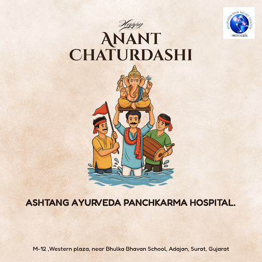 Wish you a blissful Ananta Chaturdashi! At Ashtang Ayurveda Panchkarma Hospital in Surat, we're c… post image