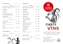 Menu Le Comptoir Saint-André Page 2