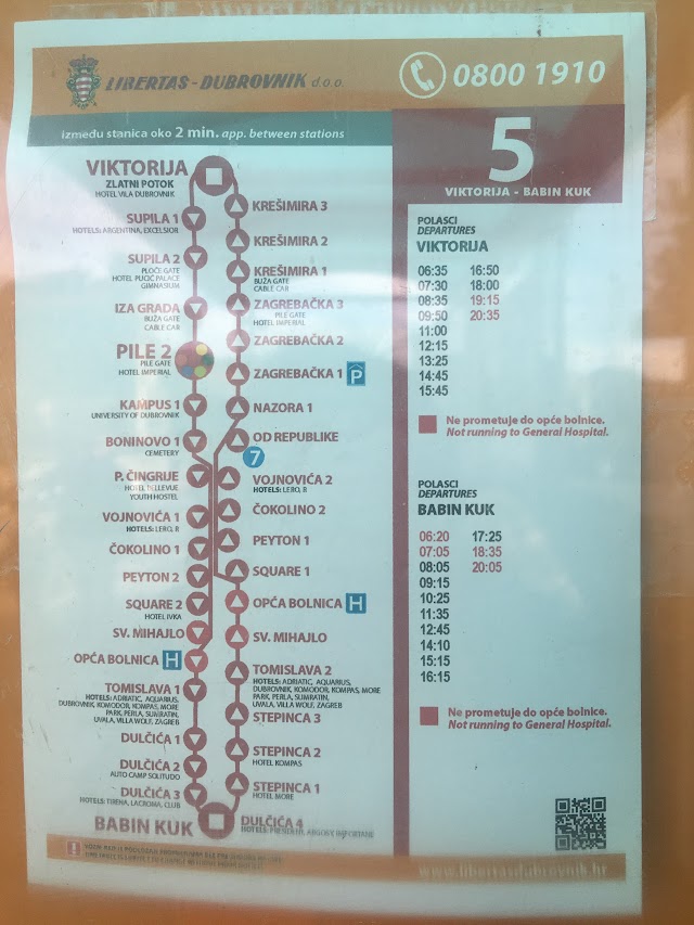 Bus Stop (airport shuttle bus)