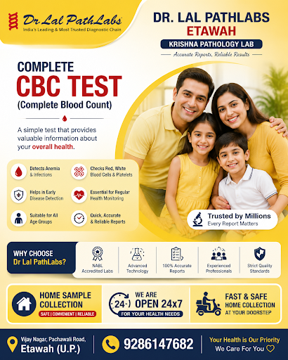 🩸 Complete Blood Count (CBC) Test – A Small Test, Big Health Insights!