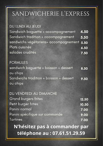 Photo 2 - sandwicherie l'express