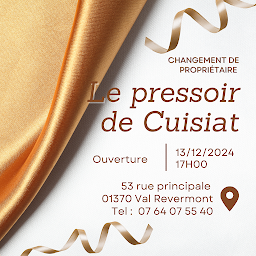 Photo n°6 de Le pressoir de Cuisiat à Val-Revermont (Restaurant)