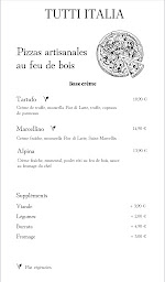 Photo n°35 de Tutti italia (au feu de bois) à Vaulx-en-Velin (Pizzeria)