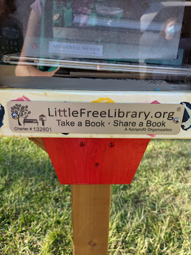 Girl Scout Troop #921 Bronze Award Little Free Library - Thumbnail