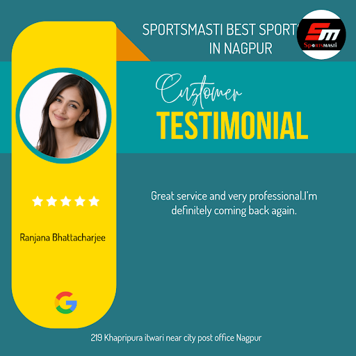 Ranjana Bhattacharjee, a cricket enthusiast from Nagpur, loved the exceptional service at SPORTSM… post image