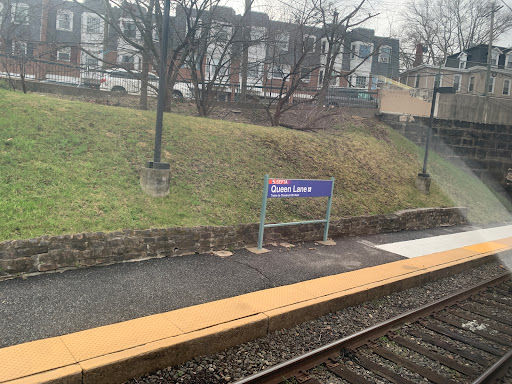 Queen Lane Station Logo