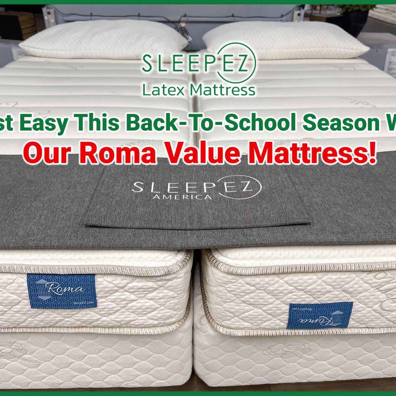 Sleep EZ Latex Mattress Your Affordable Mattress Store in Tempe AZ