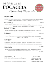 Menu Pizza Belvedere Chez Monica Page 2