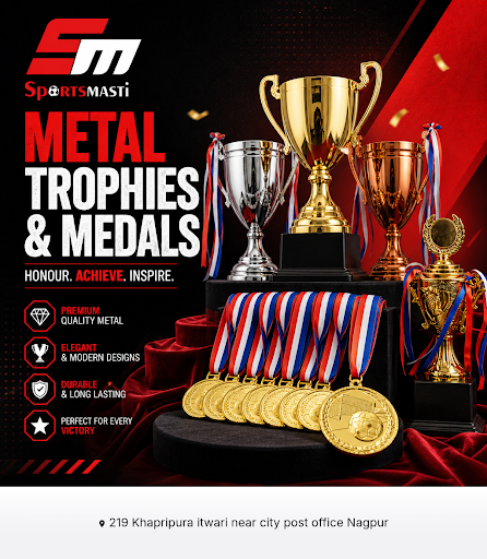 Experience the art of excellence with our expertly crafted metal trophies and medals at SportsMas… post image