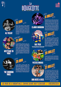 Menu La Bougeotte Page 3