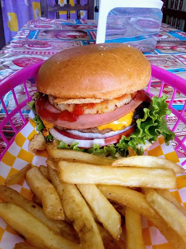 Flop's burger - Visual