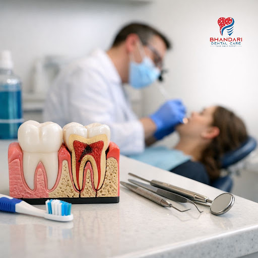 Your gums are the foundation of your smile. At Bhandari Dental Care in Sarkanda, Bilaspur, we foc… post image