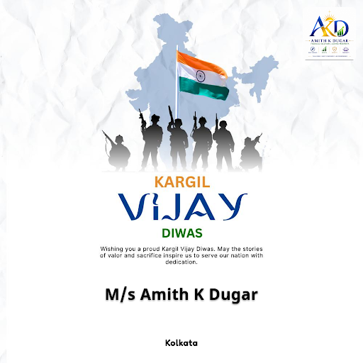 Honoring bravery on Kargil Vijay Diwas, M/s Amith K Dugar, your trusted financial planners in Kol… post image