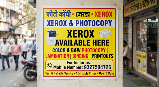 Xerox copy, printouts,lamination  post image