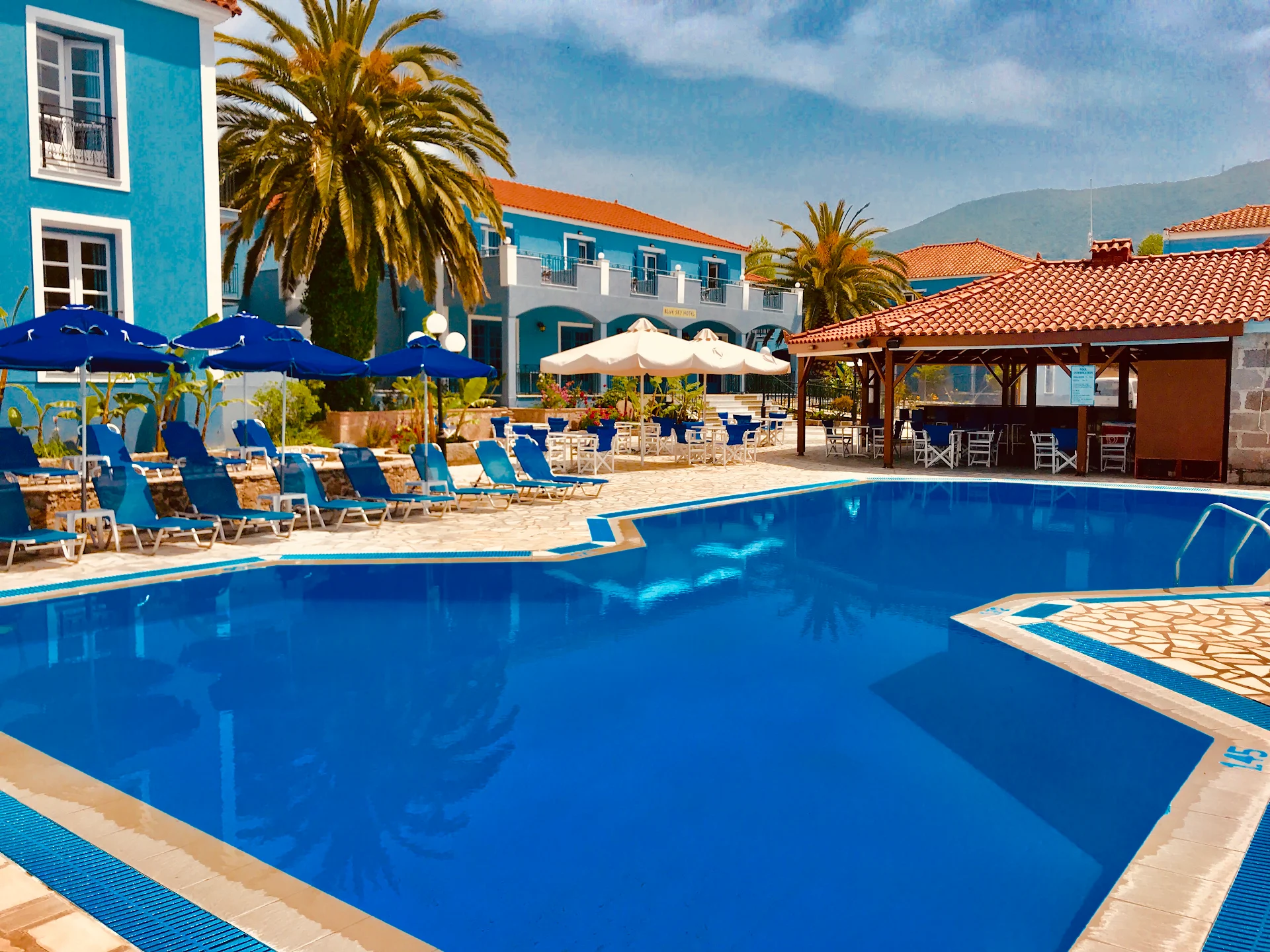 Blue Sky Hotel - Petra - Lesvos - Greece