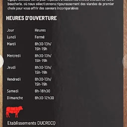 Photo n°5 de Établissements DUCROCQ à Vignacourt (Boucherie)