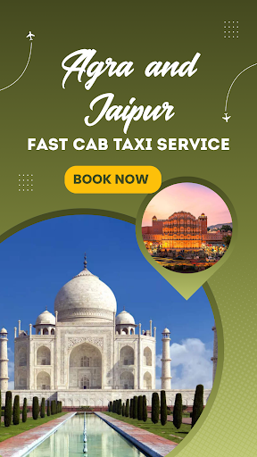 Fast Cab Taxi Service provides reliable, comfortable, and affordable Delhi Airport to Agra and Ja… post image