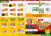 Menu Welcome Pizza Mantes La Jolie Page 3