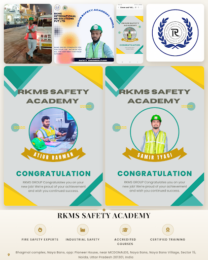 RKMS SAFETY ACADEMY offers comprehensive safety officer courses including Fire and Industrial Saf… post image