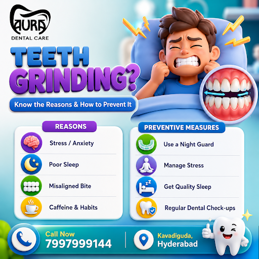 Do you wake up with jaw pain or sensitive teeth? You might be grinding your teeth without realisi… post image