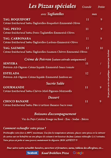 Koad Brekilien Pizza