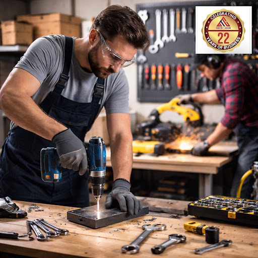 Take your workshop to the next level with premium tools and industrial safety products from Aqmar…