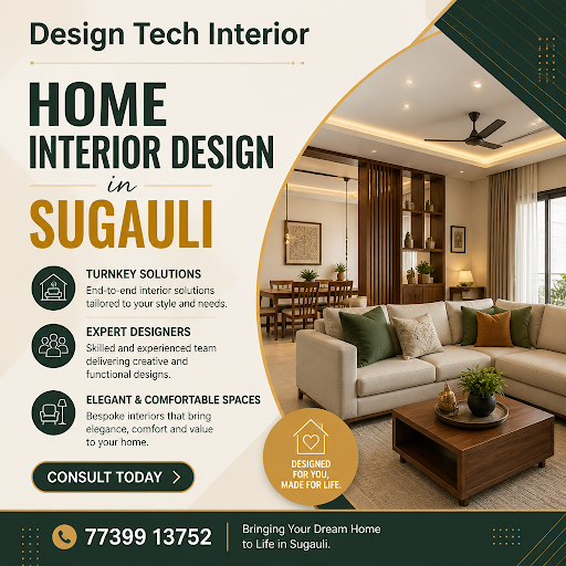 Discover the ultimate Turnkey Interior Solutions in Sugauli near Motihari, expertly crafted by th… post image