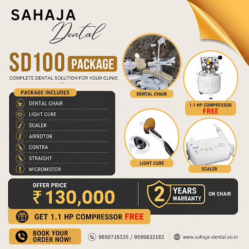 🦷 SD100 Dental Clinic Package – Complete Dental Setup Solution for New Dental Clinics by Sahaja…