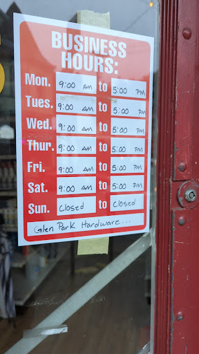 Glen Park Hardware - Thumbnail