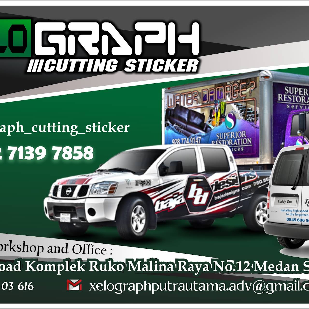 Xelograph Cutting Sticker KREASI INOVASI TANPA BATAS