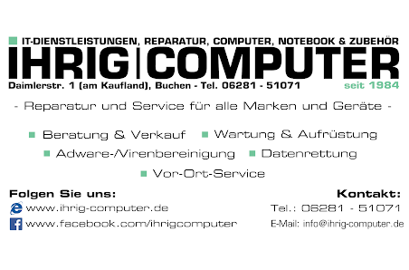 IHRIG | COMPUTER Daimlerstraße 1, 74722 Buchen, Deutschland