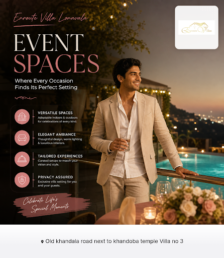 Enroute Villa Lonavala offers luxurious event spaces for unforgettable experiences. Book our vill… post image