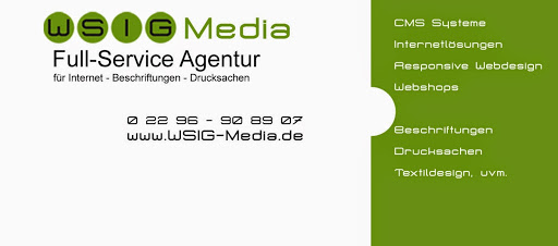 Internetagentur WSIG Media - Thumbnail