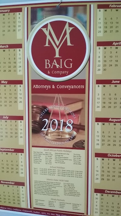 Photos of M. Y. BAIG & Company Attorneys & Conveyancers