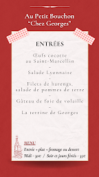 Photo n°64 de Au Petit Bouchon Chez Georges à Lyon (Restaurant)