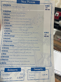 Menu Louizza Pizza Page 1