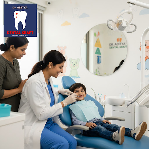 At Dr. Aditya Dental Kraft in Ghaziabad, we understand the importance of early dental care for ch… post image