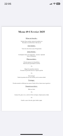 Menu Smash Club Page 1