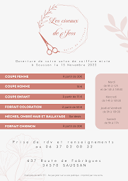 Photo n°2 de Les ciseaux de Jess à Saussan (Salon de coiffure)