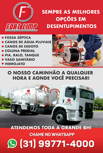 Fortlimp - Limpezas Fossa, Coifa e Caixa de Gordura em Contagem