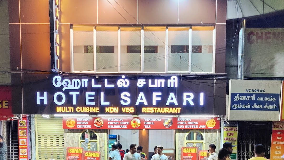 hotel safari royapettah