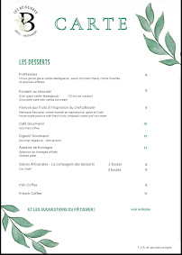Menu Restaurant Les Boissières Page 2