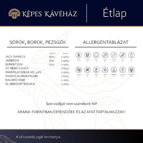 Comentarii opinii despre Képes Kávéház