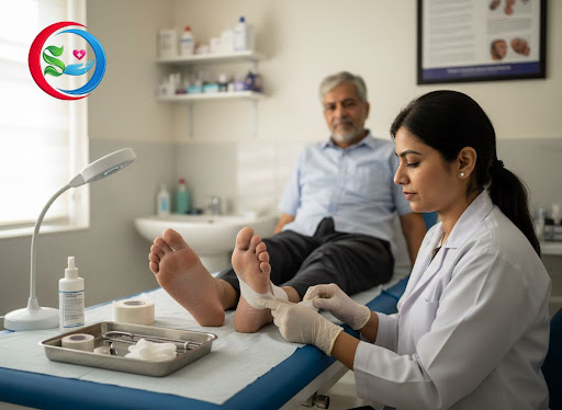 Foot wounds in diabetes need quick, gentle and expert care to avoid infection and serious complic… post image