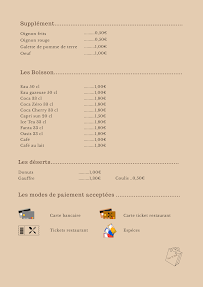 Menu Friterie Chez Mich Page 3