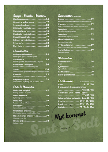 Opinii despre Restaurant Surt & Sødt în Nakskov - Restaurant