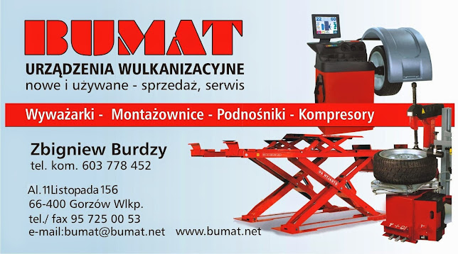 Bumat - Maszyny i urządzenia wulkanizacyjne - Gorzów Wielkopolski