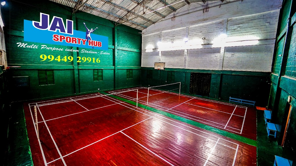 Jai Sporty Hub Indoor Badminton Stadium A Family Sports Club
