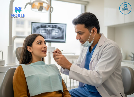 Tooth pain, sensitivity or discomfort while chewing is your body’s early warning signal. At Noble… post image