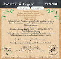 Menu Brasserie de la Gare Page 6